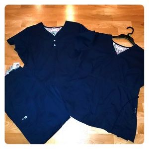 Petite Navy Scrubs